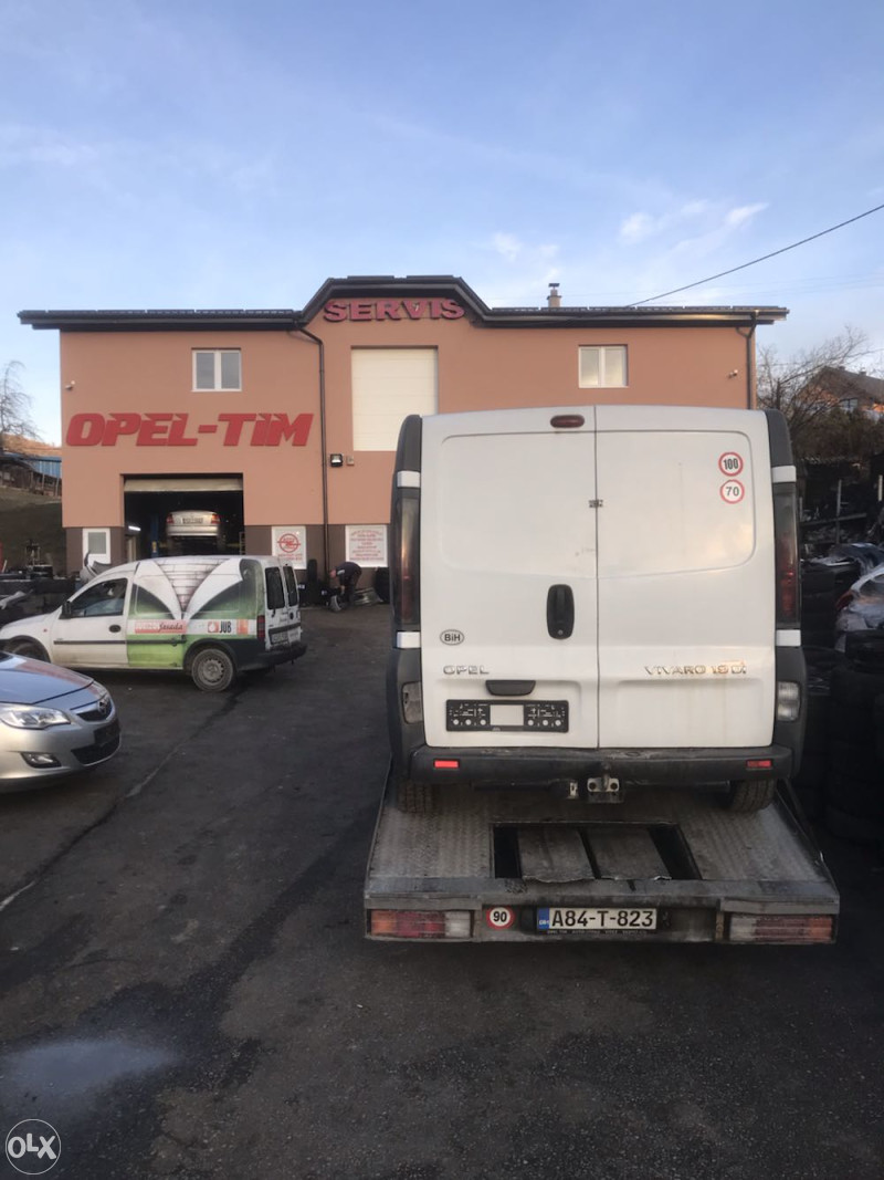 Opel vivaro 1.9 2002 god dijelovi 063/117-176