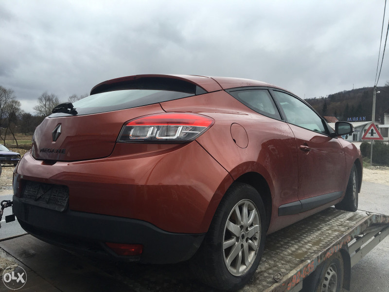 renault megane 1.6 coupe 2010 god dijelovi