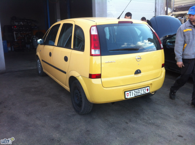 Opel meriva 1.6 benz dijelovi