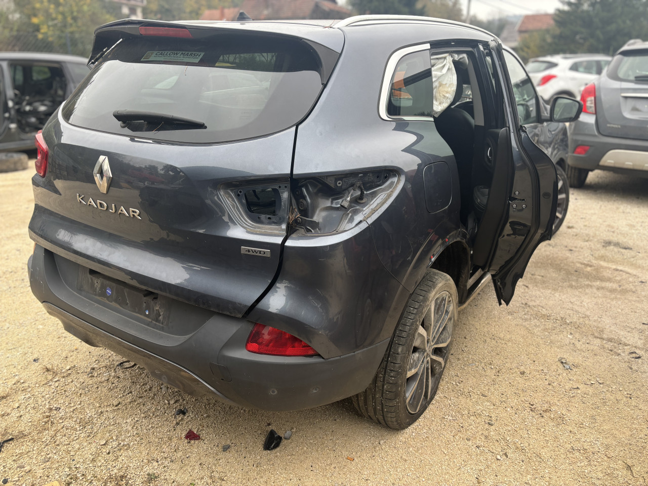 Renault kadjar 1.6d 4x4 led 2016 dijelovi