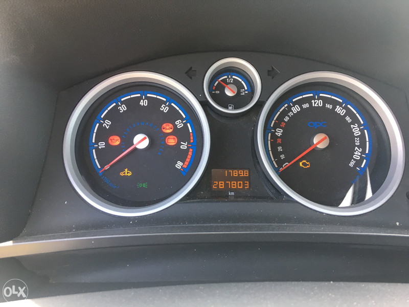 opel zafira opc 2.0 turbo dijelovi 063117176