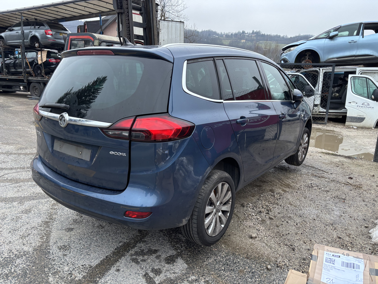 Opel zafira b 1.6d 2015 dijeljvi