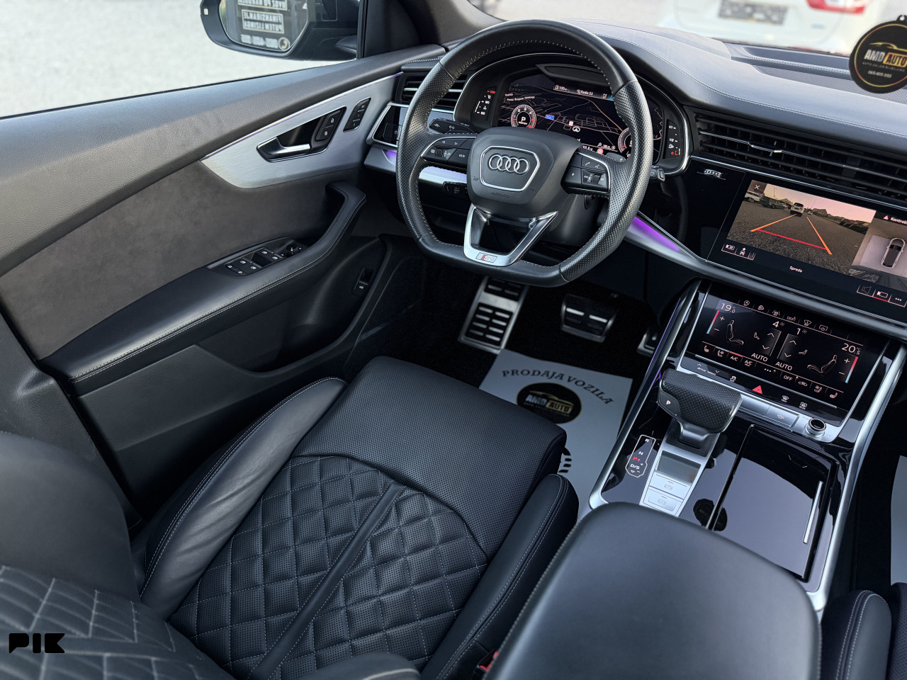 Audi Q8 50TDI 210kw Quattro Black Optic S-Line full 149.000km