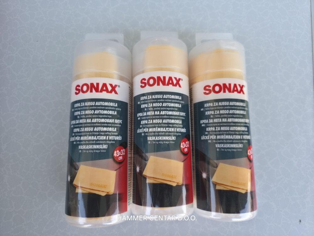 SONAX KOŽNA KRPA UMJETNA JELENSKA KRPA