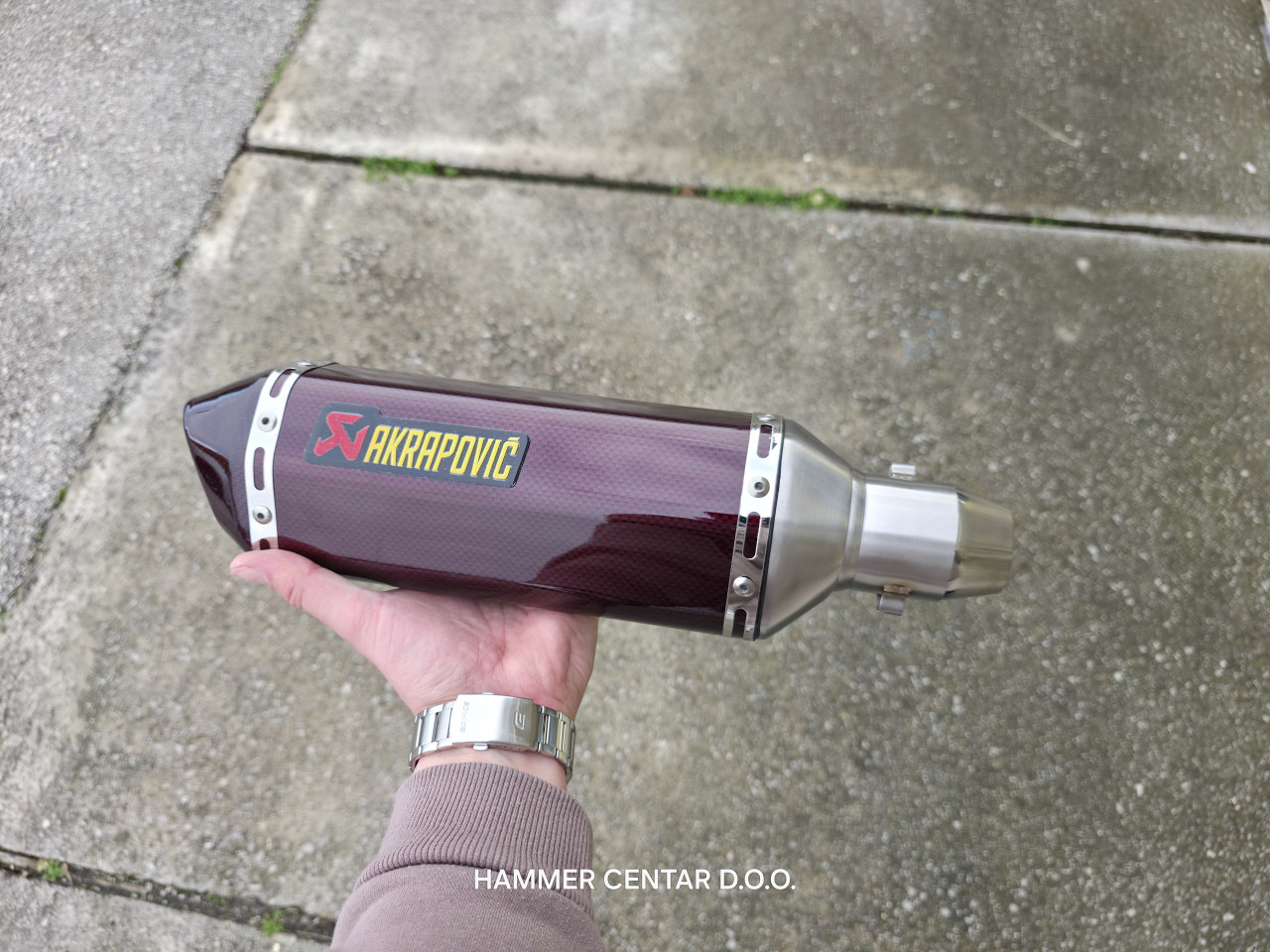 AKRAPOVIC AUSPUH ZA MOTOR SKUTER 2T 4T TOP