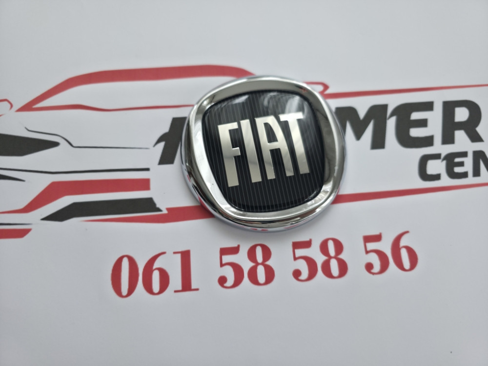 FIAT ZNAK PREDNJI ZADNJI CRNI