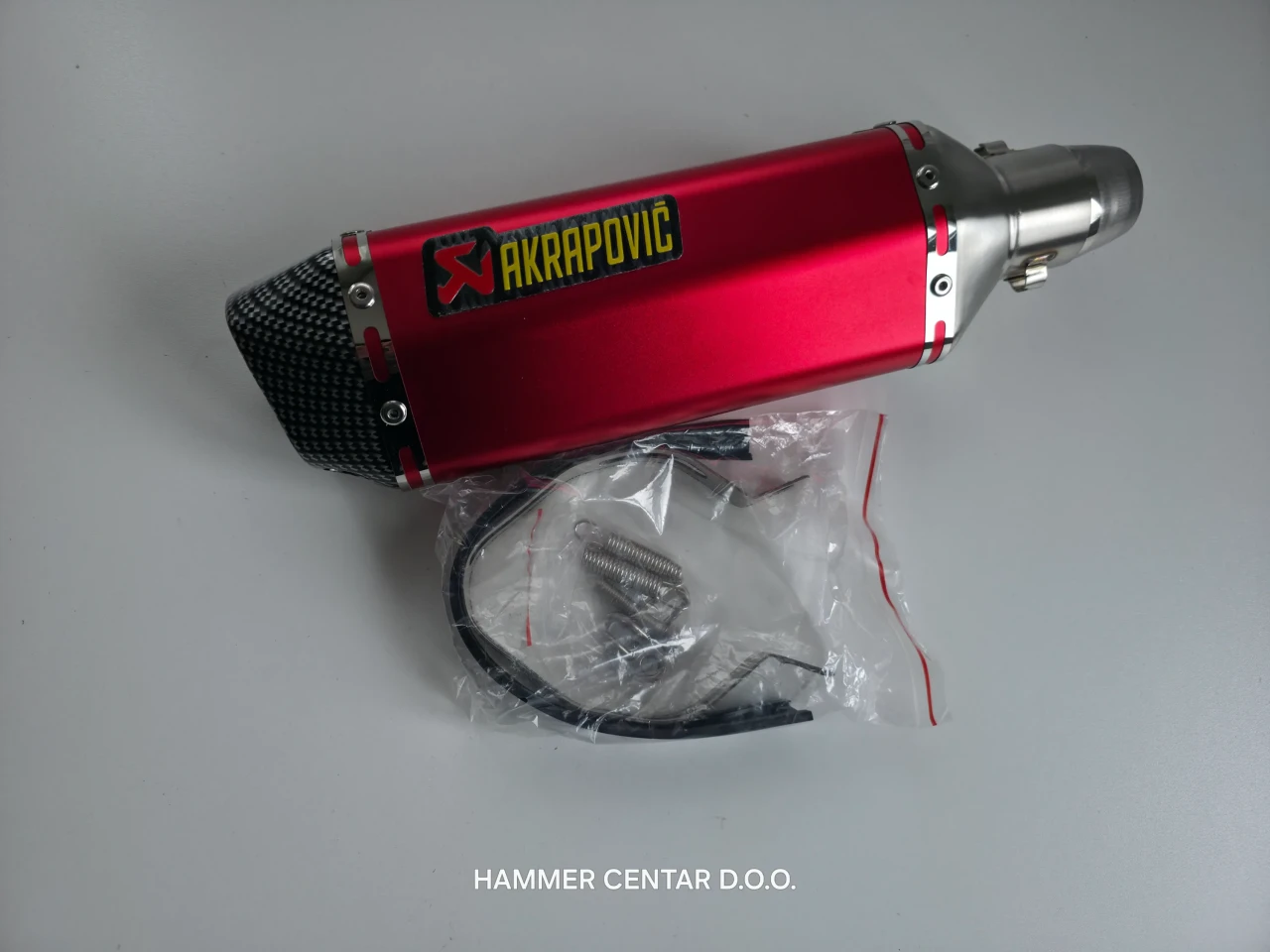 AKRAPOVIC AUSPUH ZA MOTOR SKUTER 2T 4T TOP