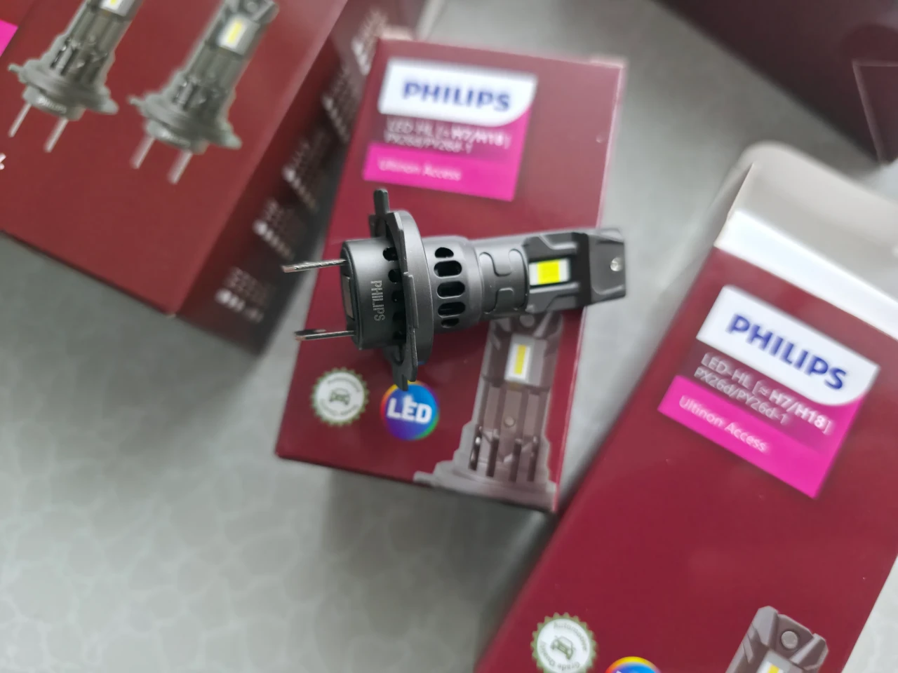 H7 PHILIPS LED SIJALICE MINI SA VENTILATOROM