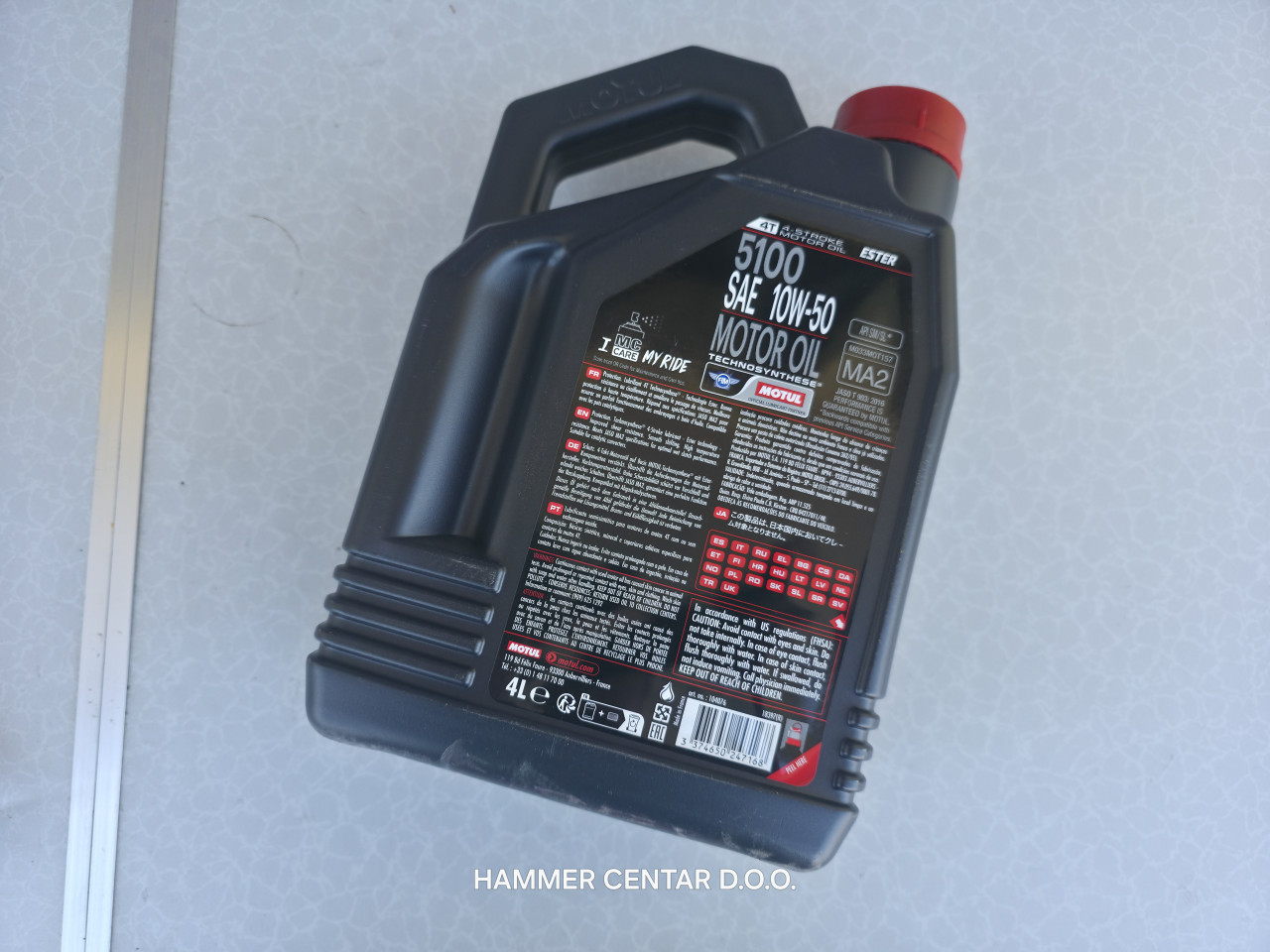 MOTUL ULJE 5100 10W50 4L ULJE ZA MOTOR MOTOCIKL SKUTER QUAD