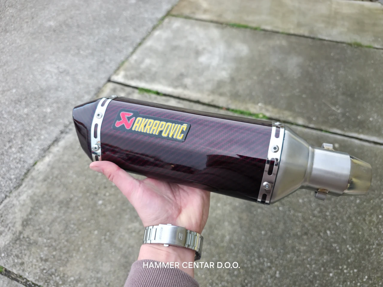 AKRAPOVIC AUSPUH ZA MOTOR SKUTER 2T 4T TOP