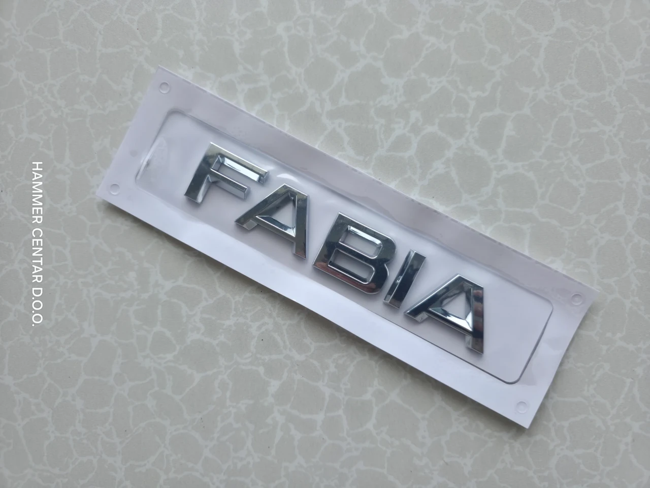 ŠKODA FABIA ZNAK STIKER NALJEPNICA ZA AUTO