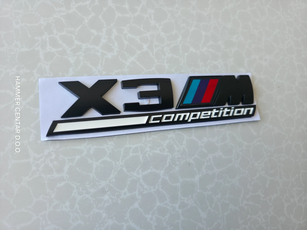X3M X3 M COMPETITION ZNAK STIKER NALJEPNICA ZNAKOVI ZA AUTOMOBILE