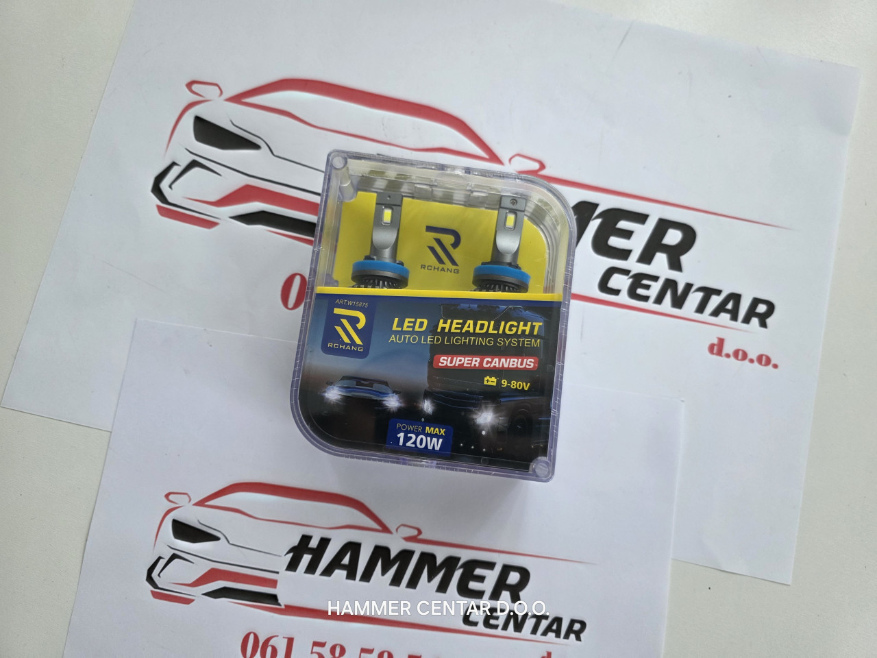H8 H9 H11 LED SIJALICE 120W CANBUS