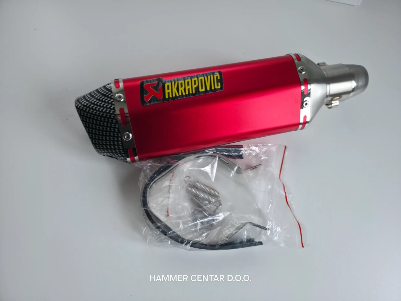 AKRAPOVIC AUSPUH ZA MOTOR SKUTER 2T 4T TOP