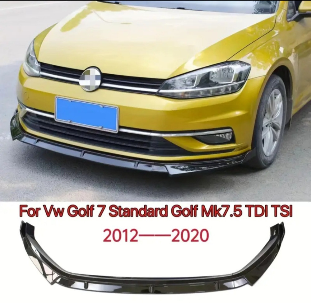 GOLF 7 7.5 SPOJLER LIP SPOJLER BRANIKA