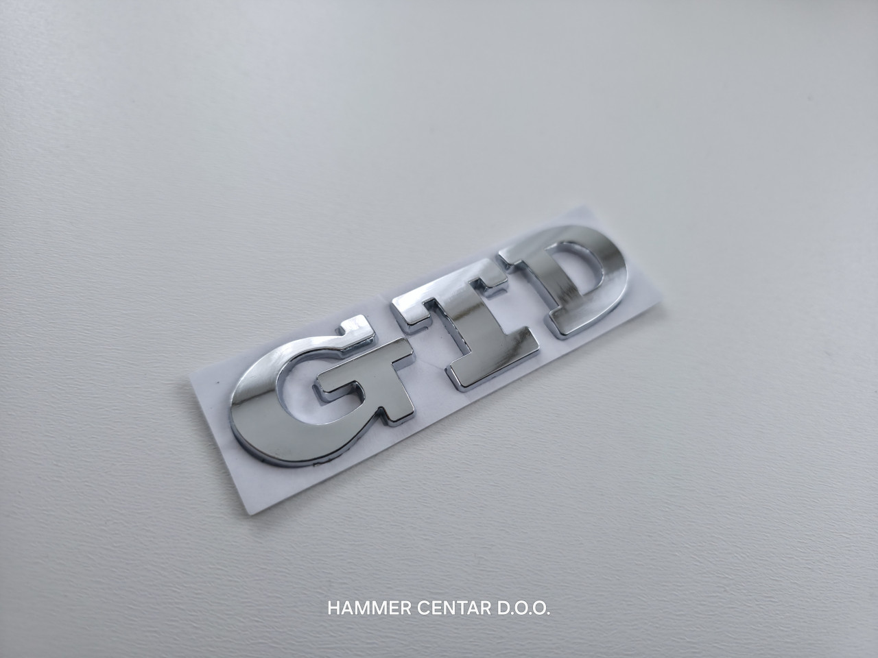 GTD ZNAK STIKER NALJEPNICA ZNAKOVI ZA AUTOMOBILE