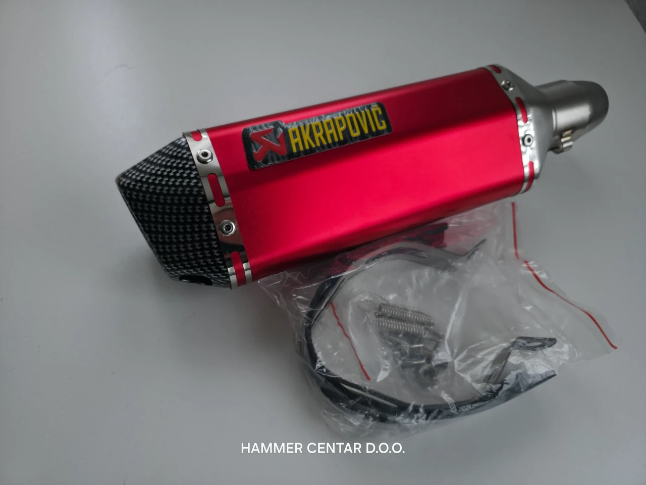 AKRAPOVIC AUSPUH ZA MOTOR SKUTER 2T 4T TOP