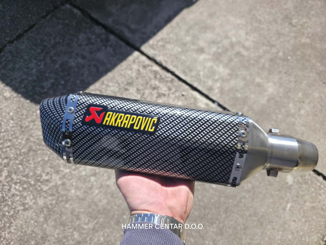 AKRAPOVIC AUSPUH ZA MOTOR SKUTER 2T 4T TOP