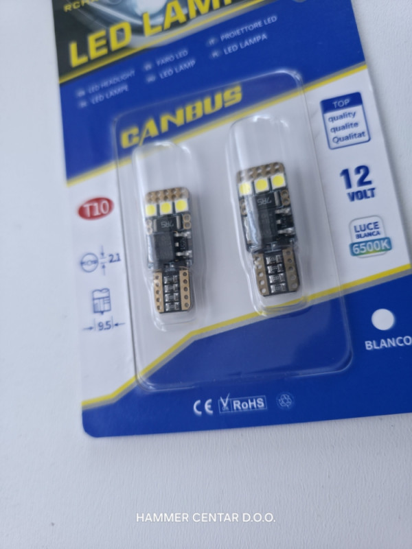 T10 LED SIJALICE UBODNE POZICIJE