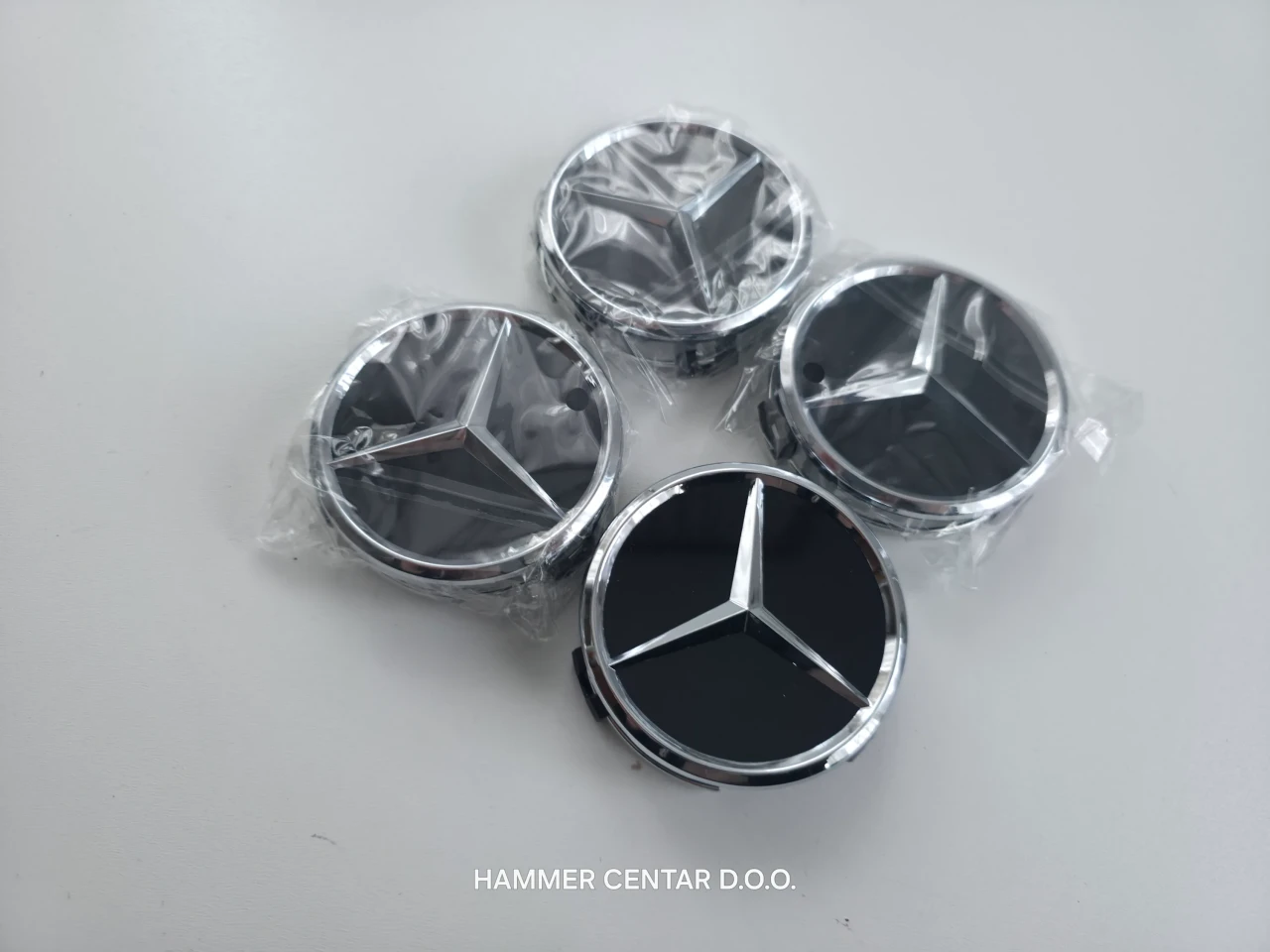MERCEDES ČEPOVI ZA FELGE FELGU 75MM