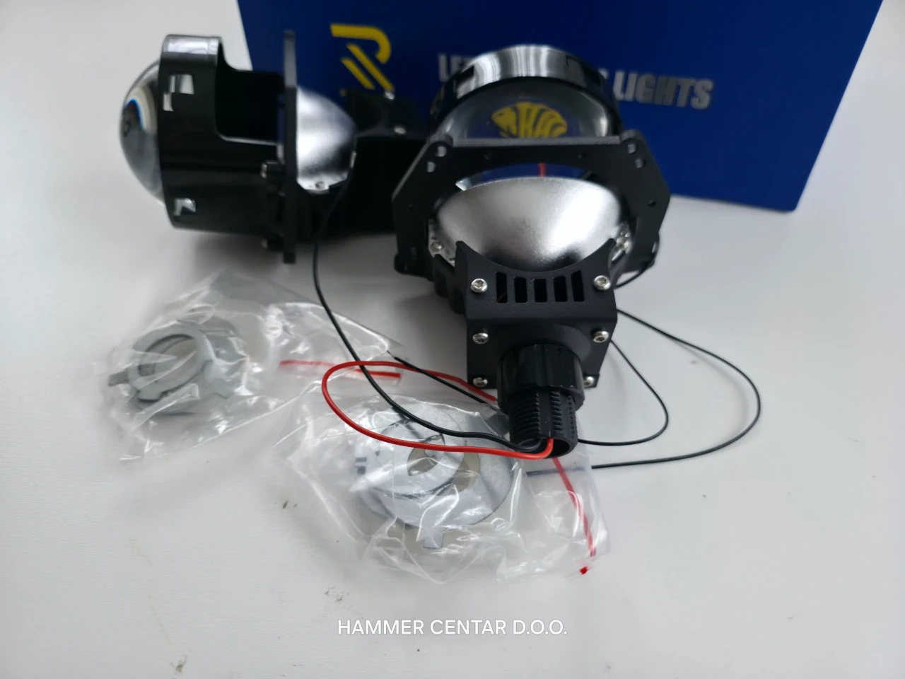 BI LED SOCIVA 3" PROJEKTORI LEĆA BI XENON LED