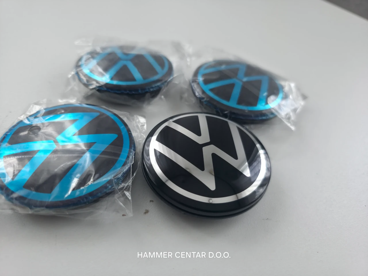 VW ČEPOVI ZA FELGE FELGU 65MM NOVI MODEL