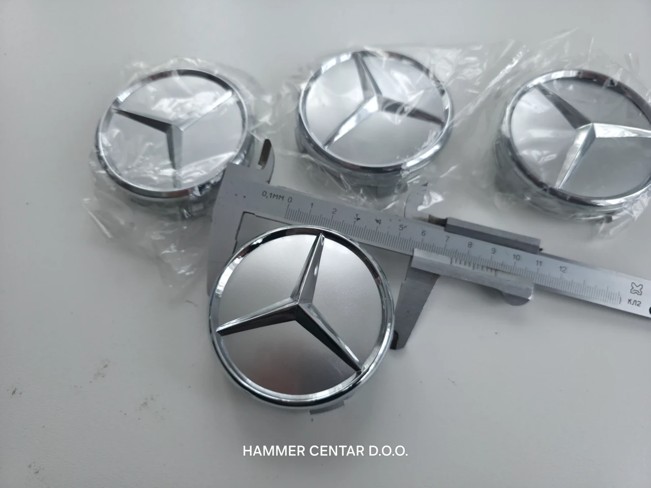 MERCEDES ČEPOVI ZA FELGE FELGU ČEP 75MM