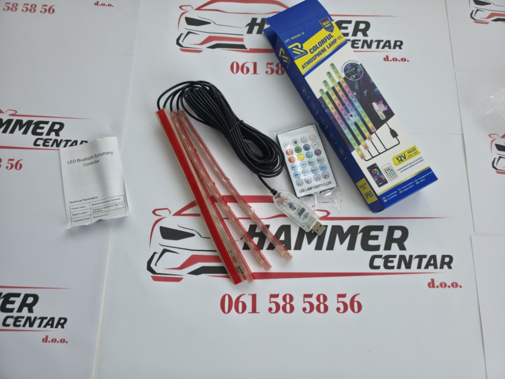 LED AMBIENT OSVJETLJENJE ISPOD NOGU