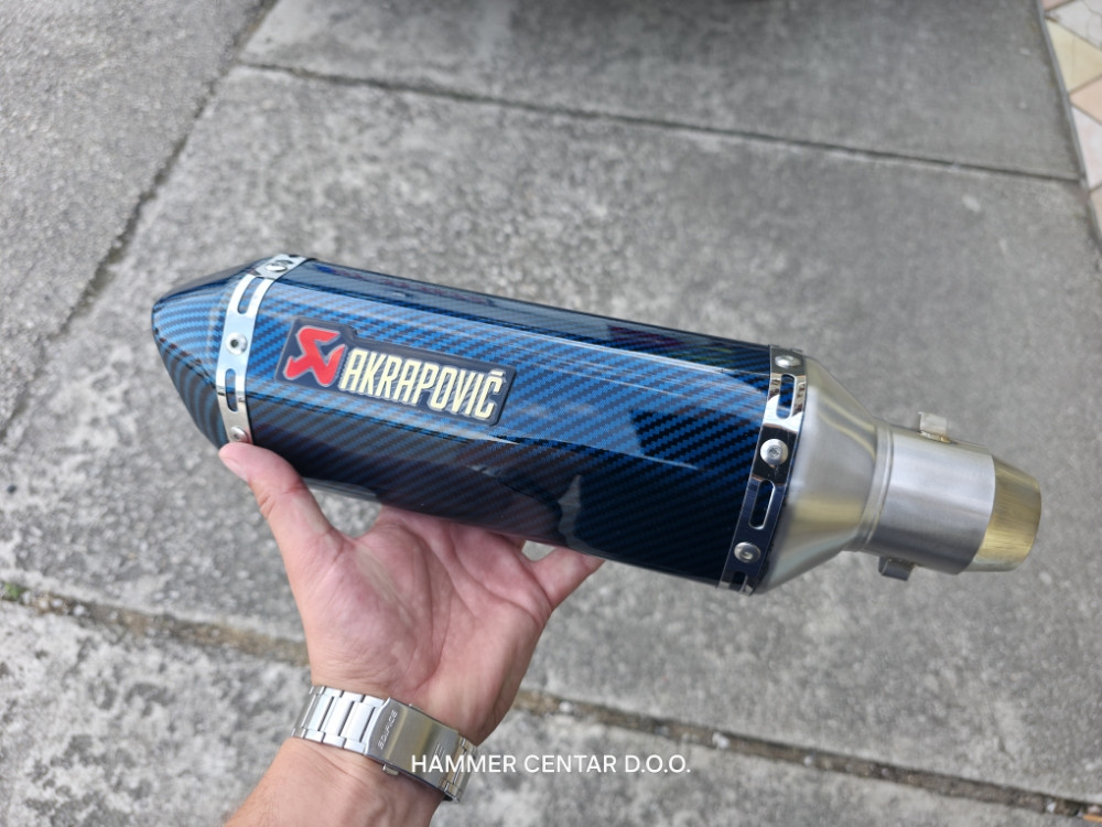 AKRAPOVIC AUSPUH ZA MOTOR SKUTER 2T 4T TOP