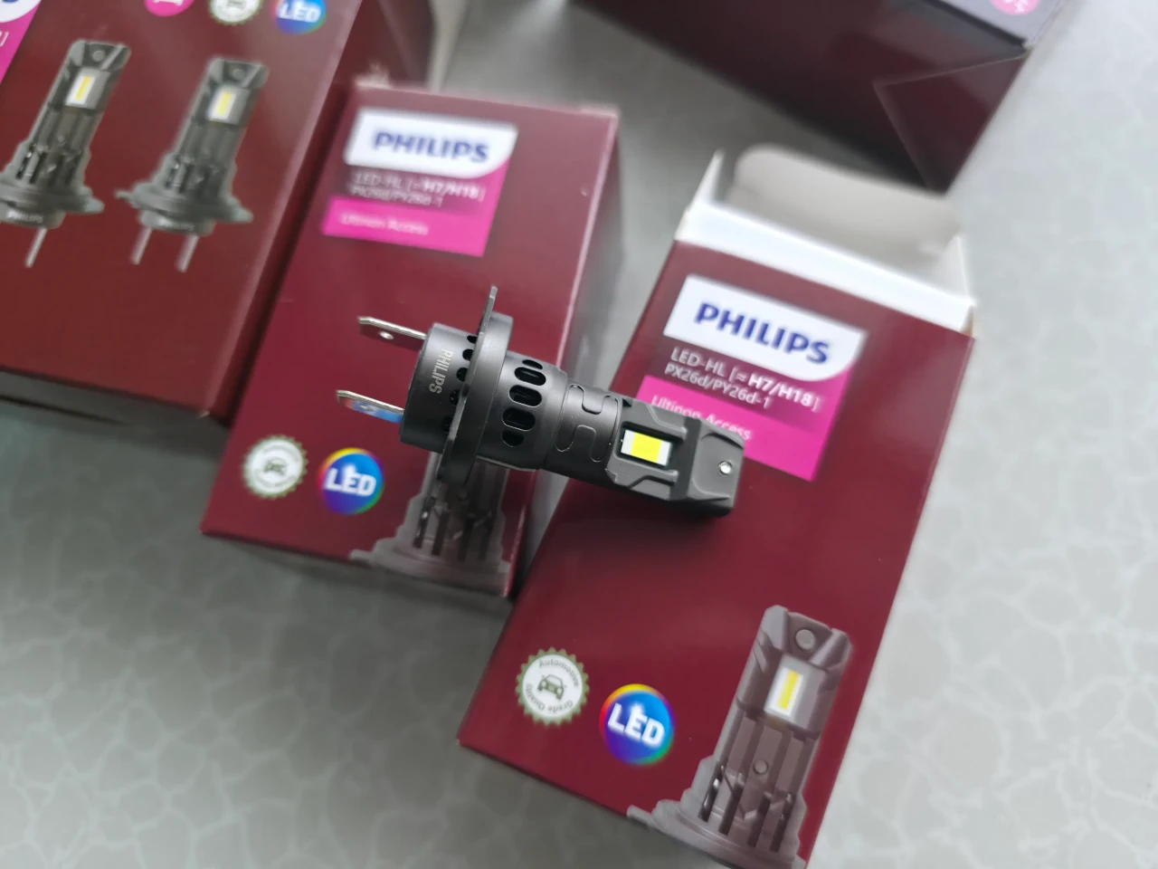 H7 PHILIPS LED SIJALICE MINI SA VENTILATOROM