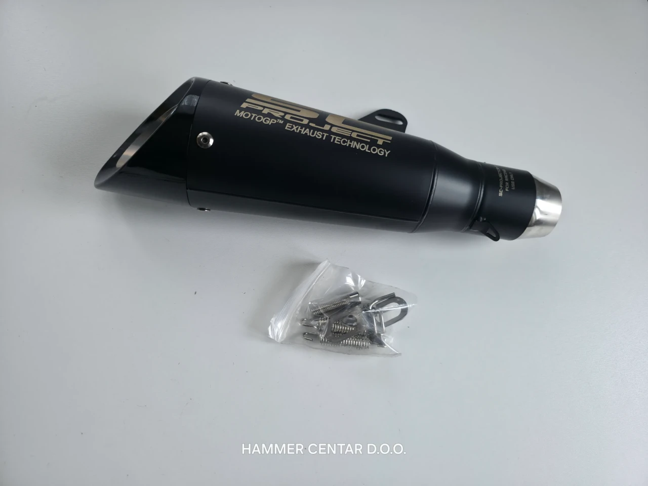 SC PROJECT AUSPUH ZA MOTOR SKUTER 2T 4T TOP