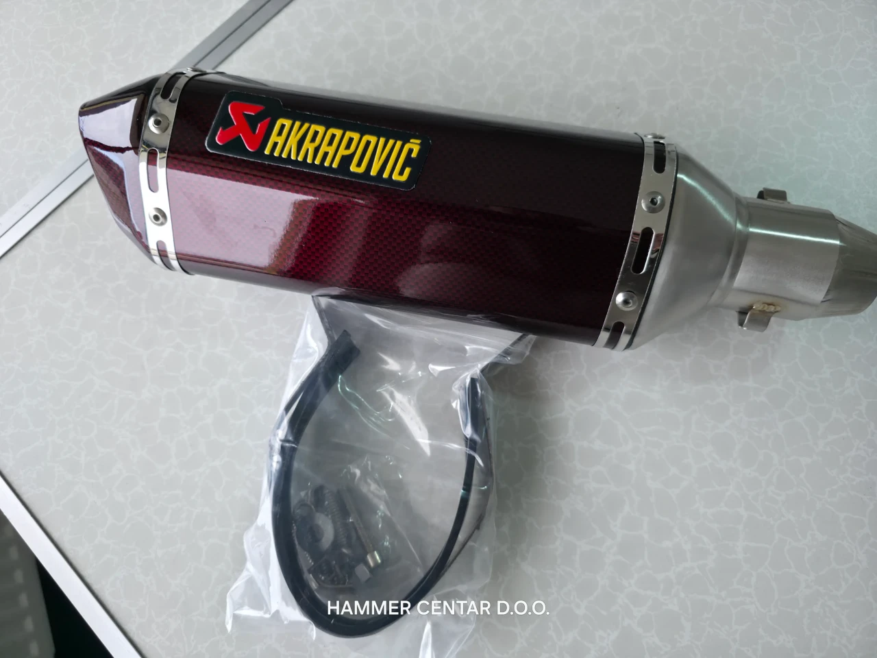 AKRAPOVIC AUSPUH ZA MOTOR SKUTER 2T 4T TOP