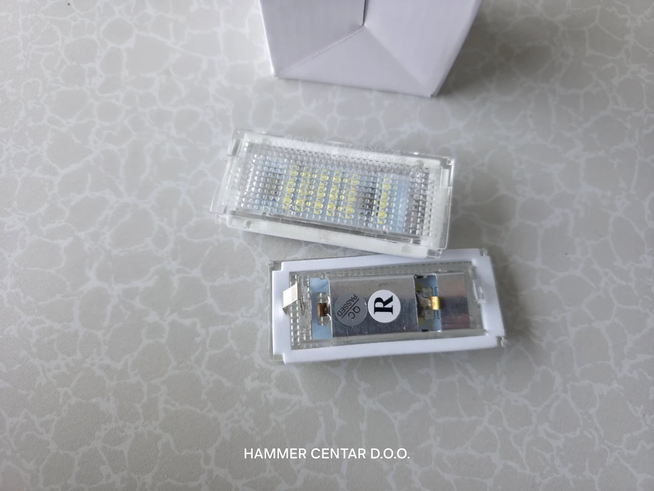 BMW E46 LED OSVJETLJENJE TABLICE CANBUS BIJELO