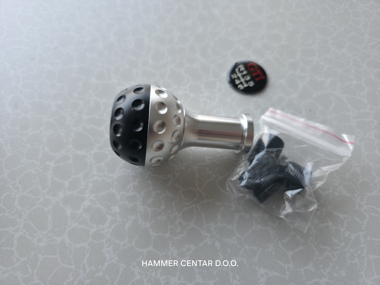 GTI ALUMINIJSKA RUČICA MJENJAČA KUGLA MJENJAČA