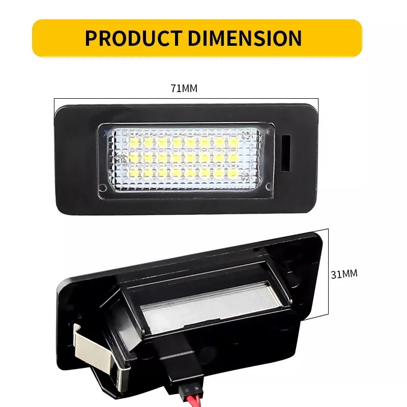 AUDI A4 TT LED OSVJETLJENJE TABLICE
