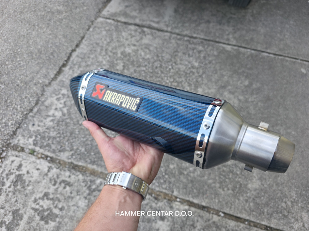 AKRAPOVIC AUSPUH ZA MOTOR SKUTER 2T 4T TOP