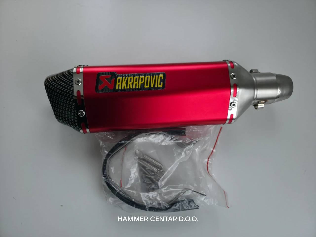 AKRAPOVIC AUSPUH ZA MOTOR SKUTER 2T 4T TOP