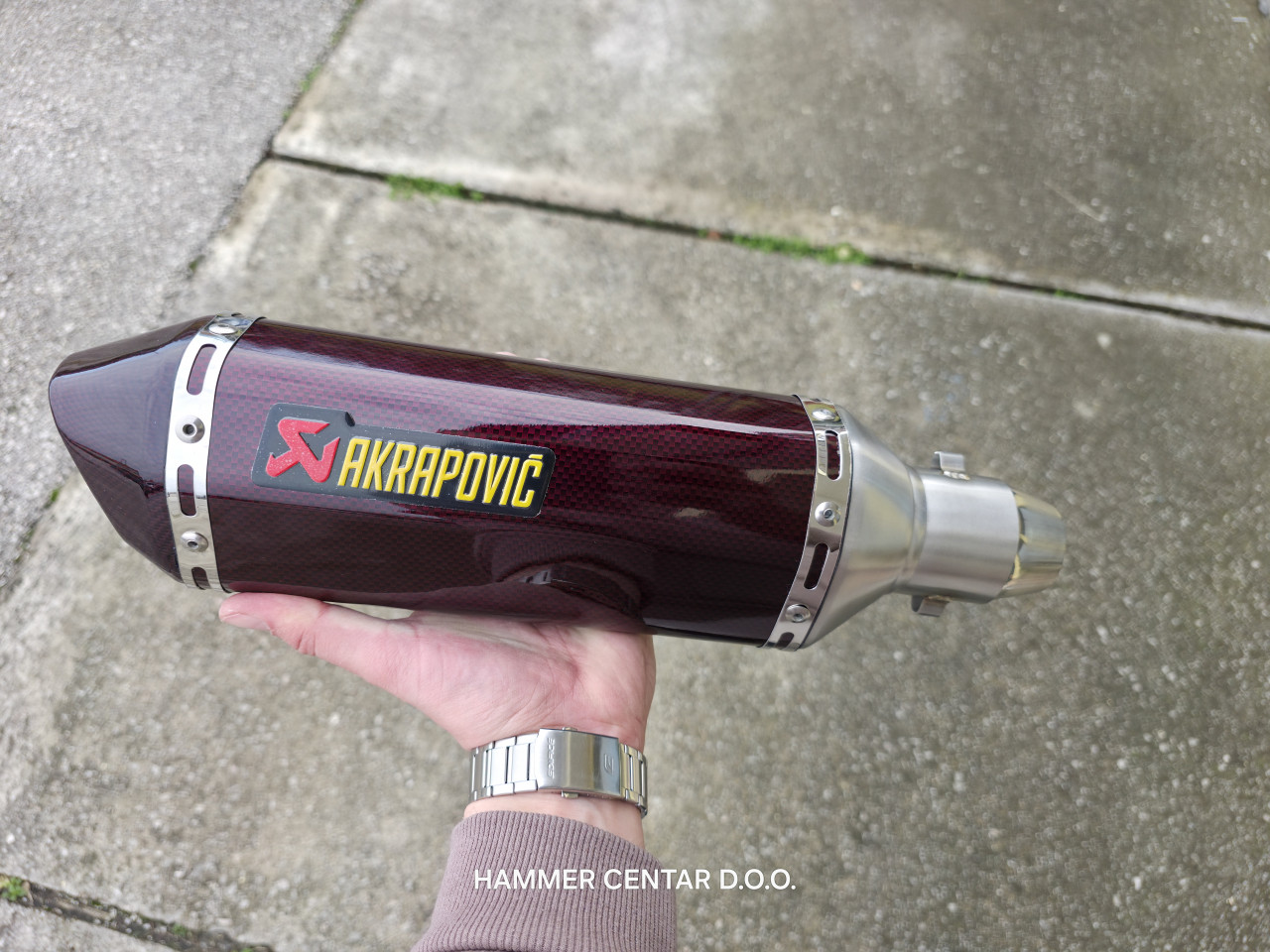 AKRAPOVIC AUSPUH ZA MOTOR SKUTER 2T 4T TOP