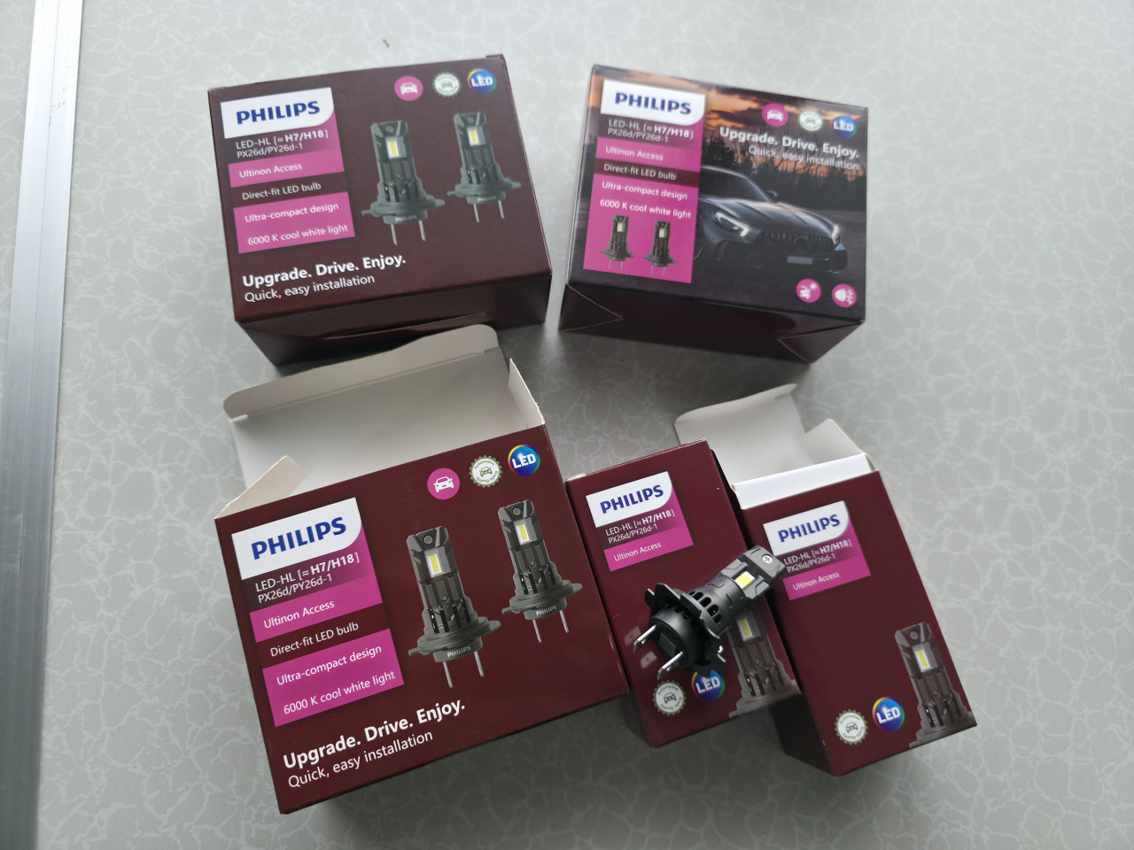 H7 PHILIPS LED SIJALICE MINI SA VENTILATOROM