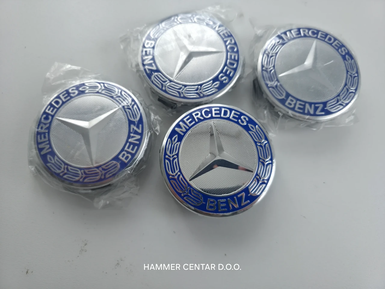MERCEDES ČEPOVI ZA FELGE FELGU 75MM