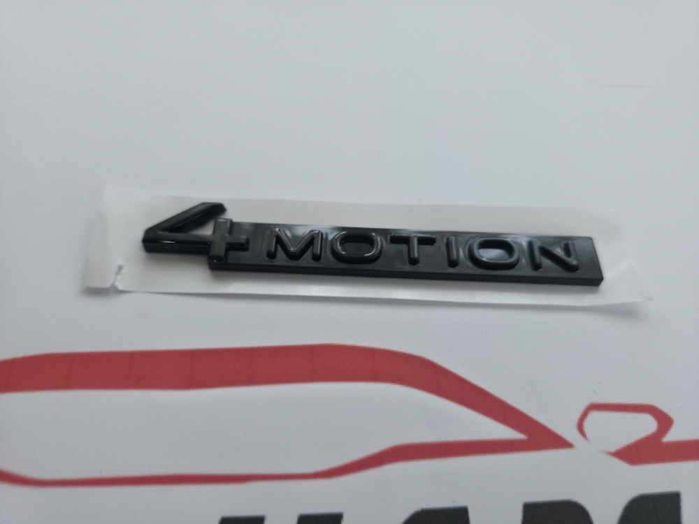 4 MOTION ZNAK NOVI CRNI ZADNJI