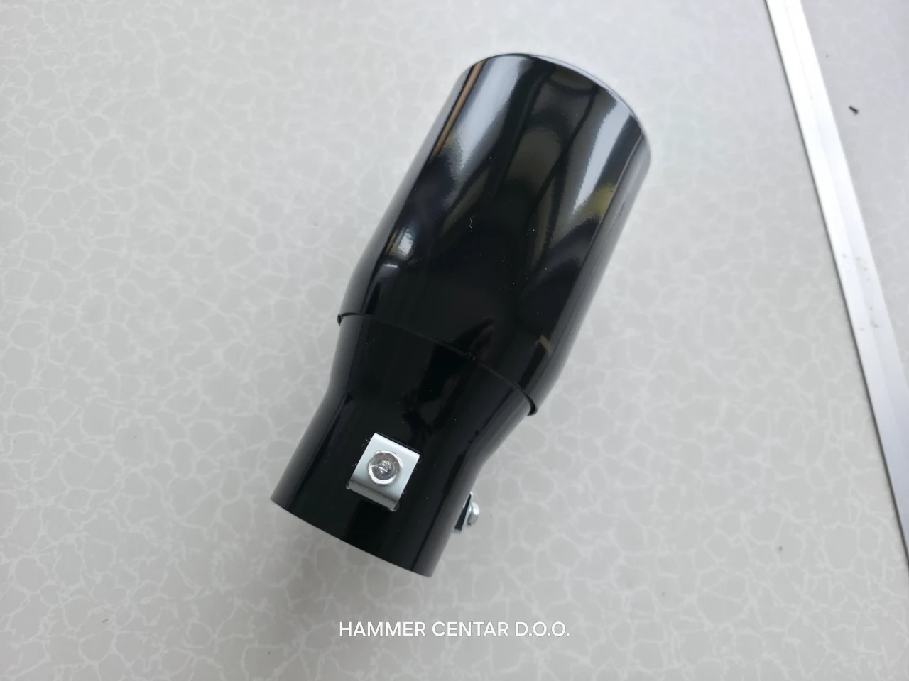 RORA CRNI NASTAVAK AUSPUHA AUSPUH ZA AUTO 90MM