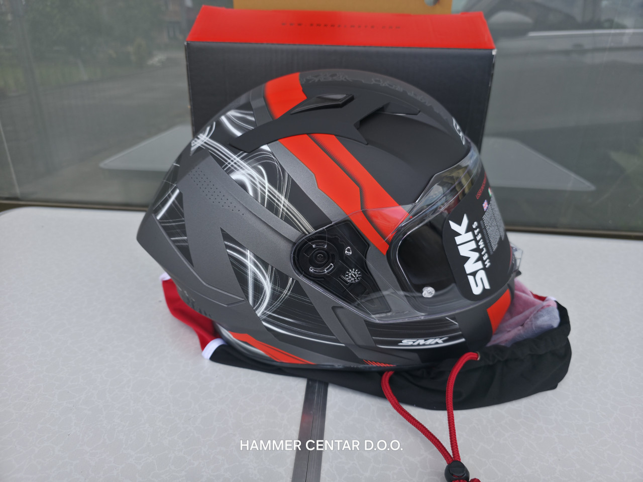 SMK KACIGA ZA MOTOR SKUTER QUAD M L VELICINA