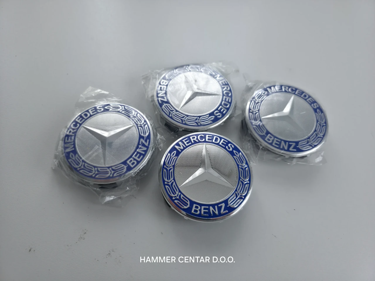 MERCEDES ČEPOVI ZA FELGE FELGU 75MM