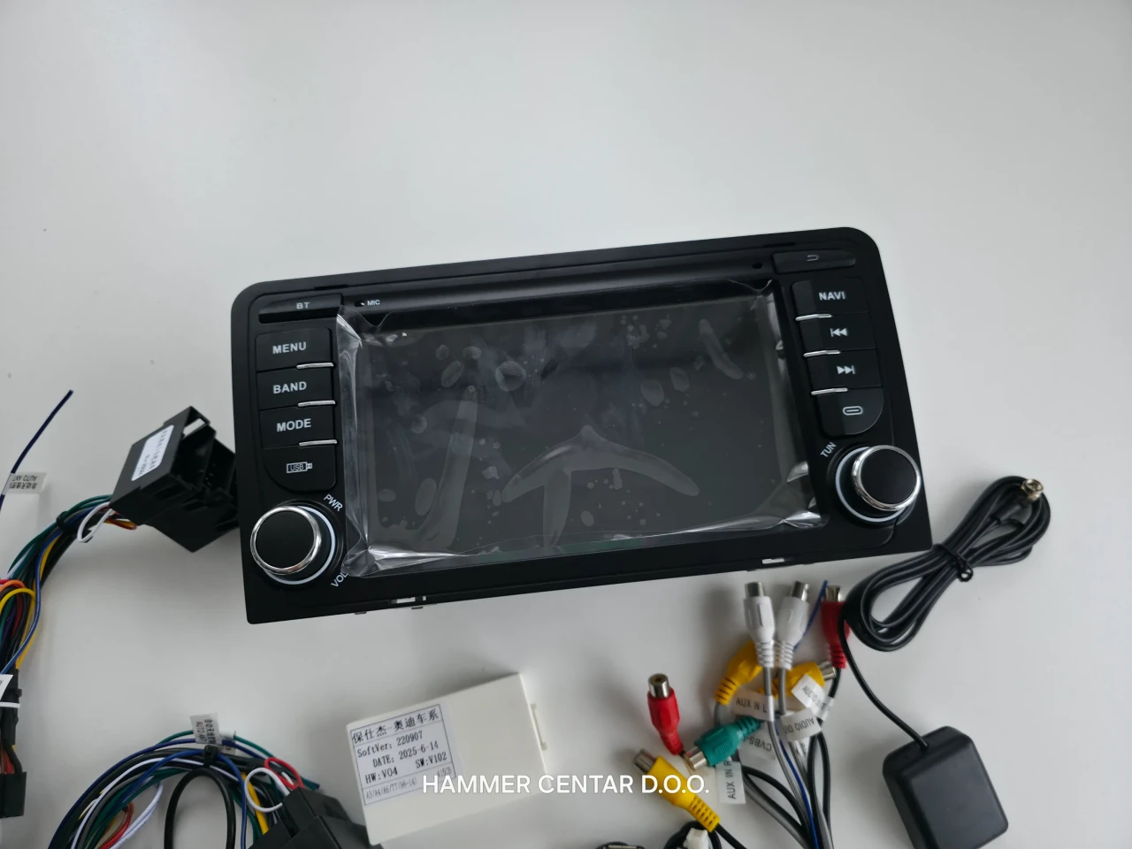 AUEDI A3 RADIO NAVIGACIJA MULTIMEDIA 2 DIN ANDROID
