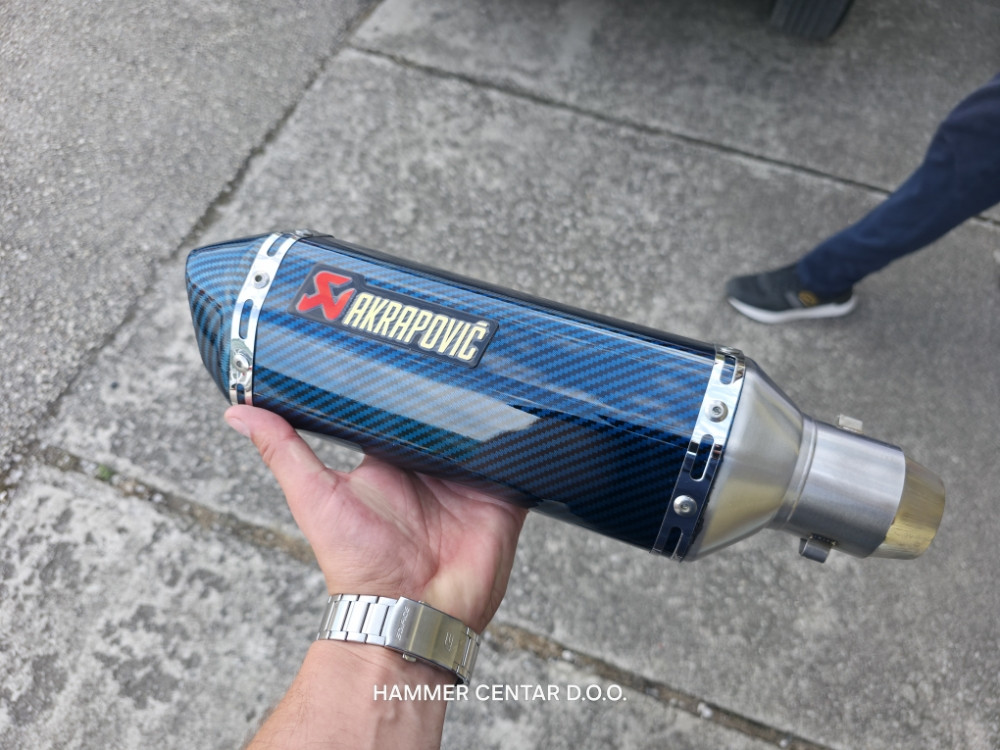 AKRAPOVIC AUSPUH ZA MOTOR SKUTER 2T 4T TOP