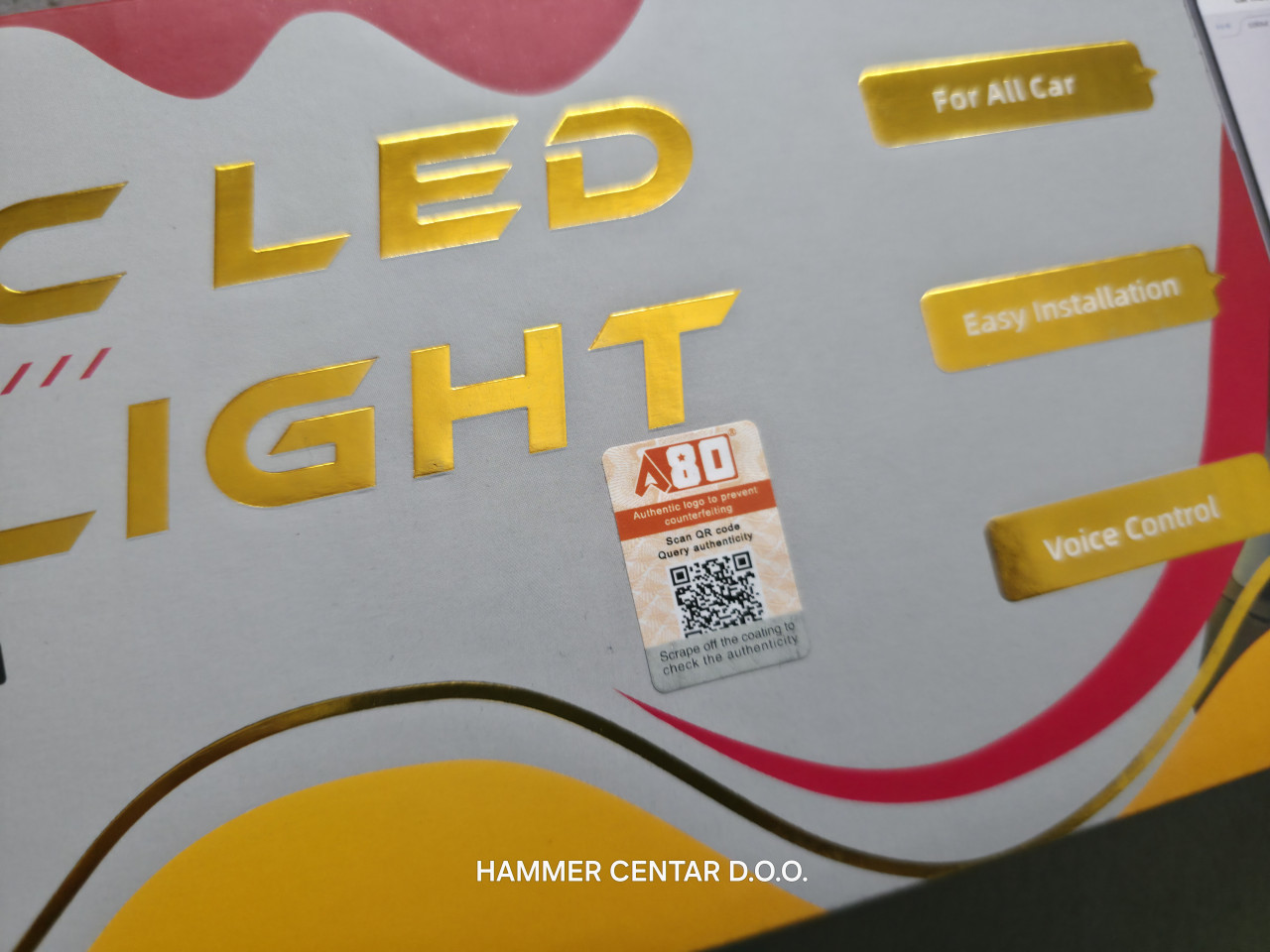 AMBIENT LIGHT AMBIJENTALNO OSVJETLJENJE ZA SVA AUTA