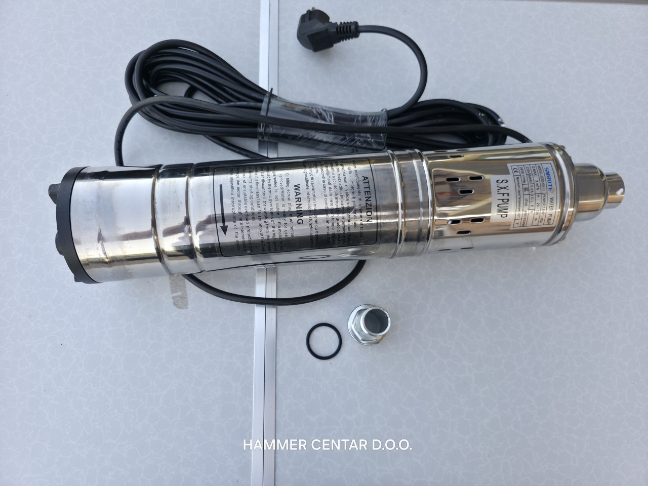 PUMPA ZA VODU POTOPNA MULJARICA RUČEK RAKETA