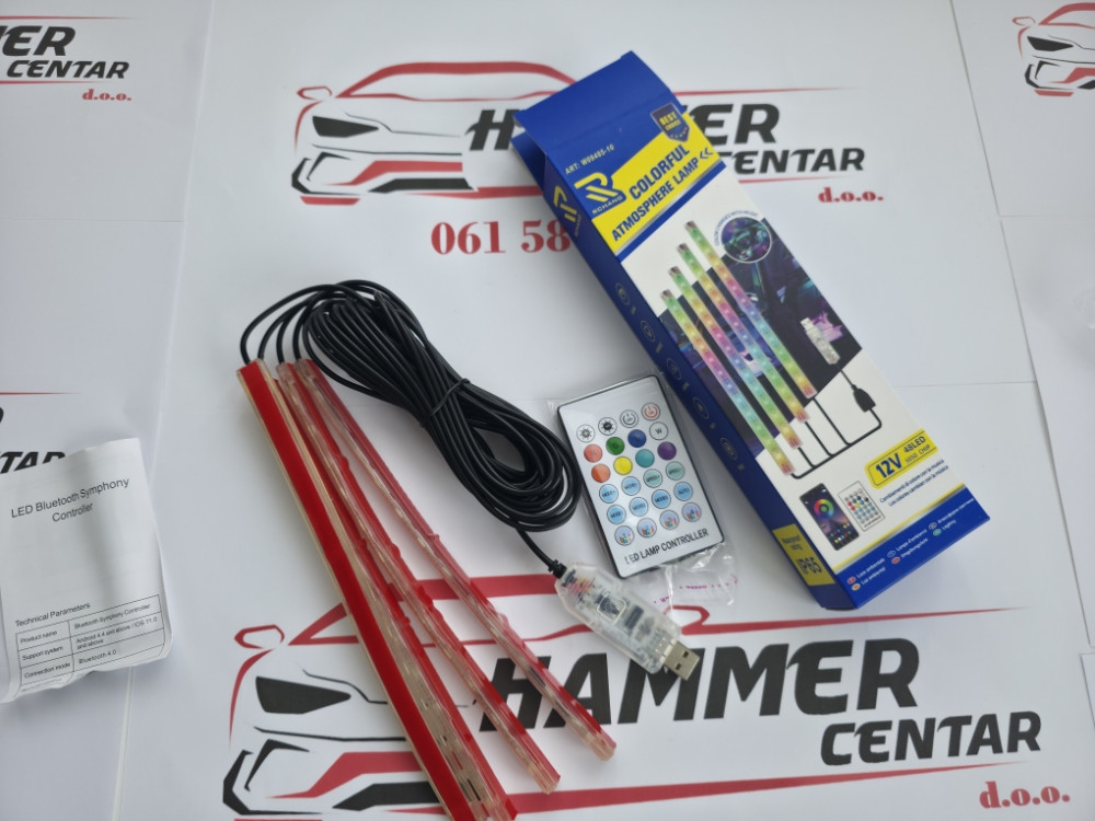 LED AMBIENT OSVJETLJENJE ISPOD NOGU
