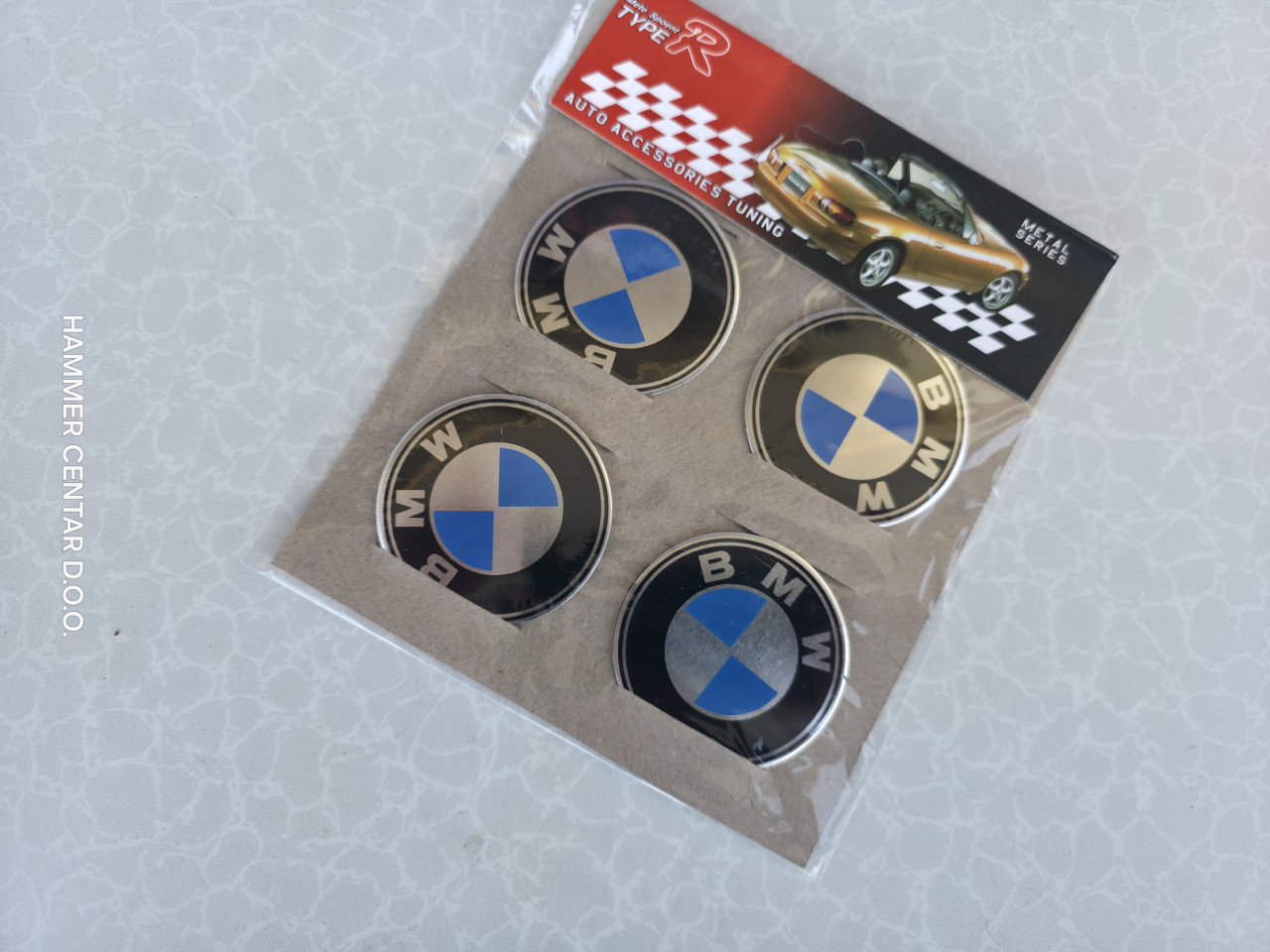BMW STIKERI NALJEPNICE ZA RATKAPE FELGE CEPOVE 55MM